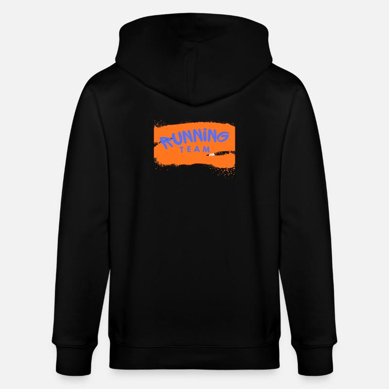 Équipe de course - Veste à capuche bio CULTIVATOR Stanley/Stella Unisexe - noir