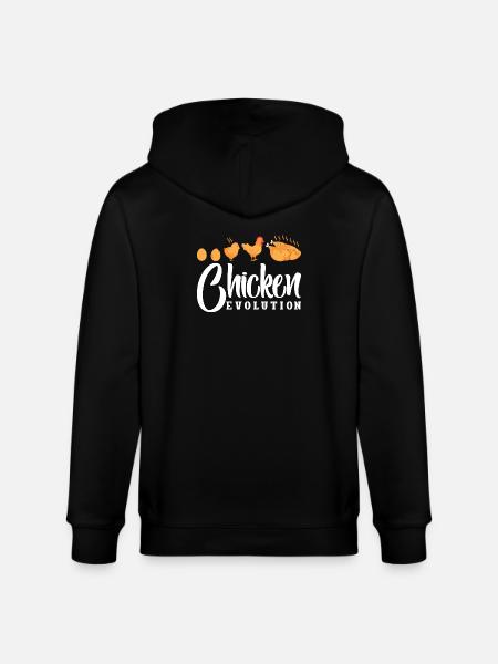 Chicken Whisperer Chicken Chicken Keeper Chickens - Stanley/Stella CULTIVATOR Unisex Organic Hooded Jacket - black