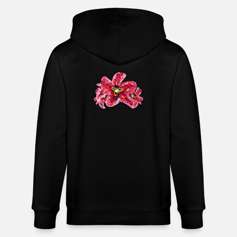 Lis - Veste à capuche bio CULTIVATOR Stanley/Stella Unisexe - noir