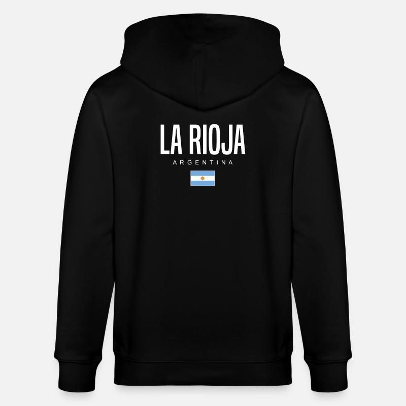 La Rioja Argentinien Argentinier - Stanley/Stella Unisex Bio-Kapuzenjacke CULTIVATOR  - Schwarz