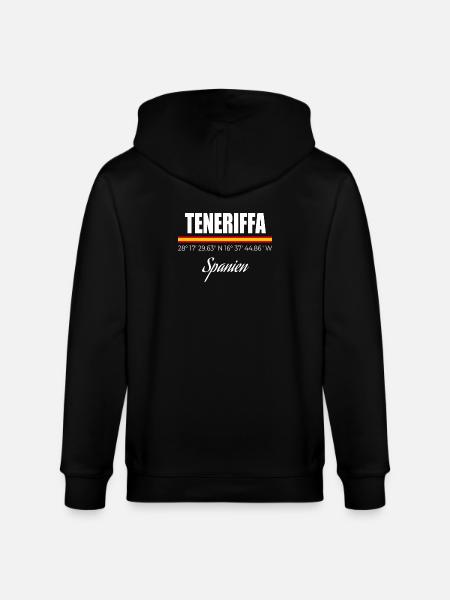 Ténérife - Veste à capuche bio CULTIVATOR Stanley/Stella Unisexe - noir