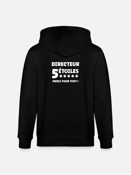 director - Stanley/Stella CULTIVATOR  Unisex Organic Hooded Jacket - black