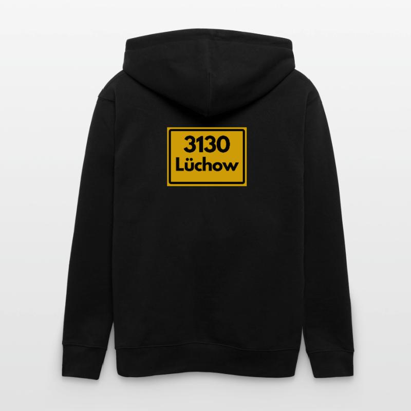 OLD POSTCODE ZIP CODE RETRO 3130 LÜCHOW WENDLAND! Stanley/Stella CULTIVATOR  Unisex Organic Hooded Jacket
