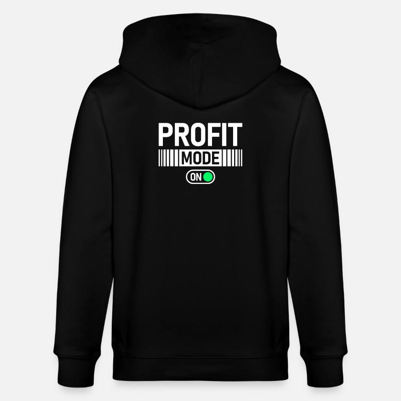 Mode profit sur Bourse Trader - Veste à capuche bio CULTIVATOR Stanley/Stella Unisexe - noir