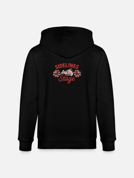 Cheer Mom Club Geschenk - Stanley/Stella Unisex Bio-Kapuzenjacke CULTIVATOR  - Schwarz