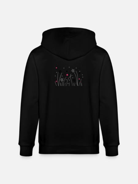 grashalme - Stanley/Stella CULTIVATOR  Unisex Organic Hooded Jacket - black