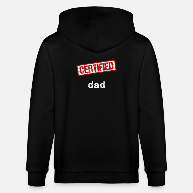 Papa - Veste à capuche bio CULTIVATOR Stanley/Stella Unisexe - noir