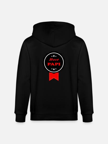 BEST PAPI - Stanley/Stella CULTIVATOR Unisex Organic Hooded Jacket - black