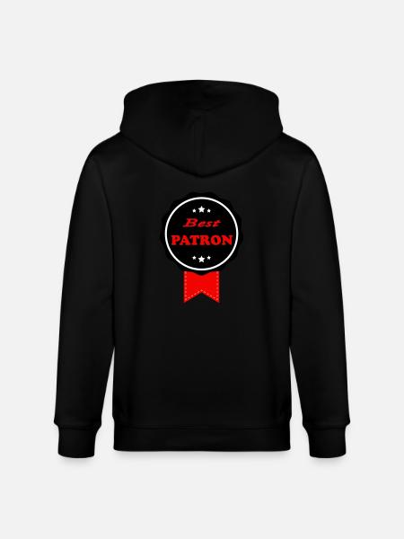 BEST PATRON - Veste à capuche bio CULTIVATOR Stanley/Stella Unisexe - noir