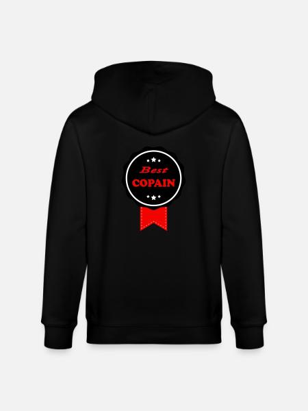 BEST COPAIN - Veste à capuche bio CULTIVATOR Stanley/Stella Unisexe - noir