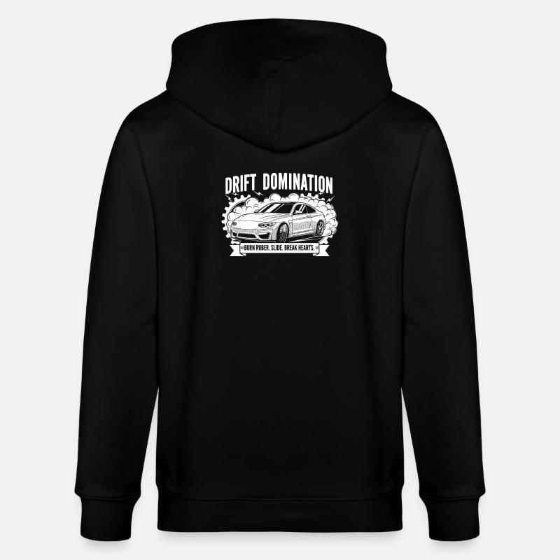 Drift Domination - Veste à capuche bio CULTIVATOR Stanley/Stella Unisexe - noir