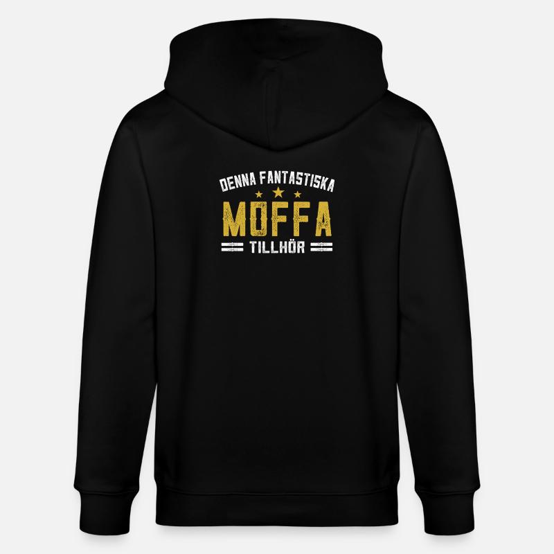 Ce Fantastic Moffa appartient à - Veste à capuche bio CULTIVATOR Stanley/Stella Unisexe - noir