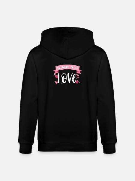 Bouldering Mountains Climbing Boulderin Gift - Stanley/Stella CULTIVATOR  Unisex Organic Hooded Jacket - black