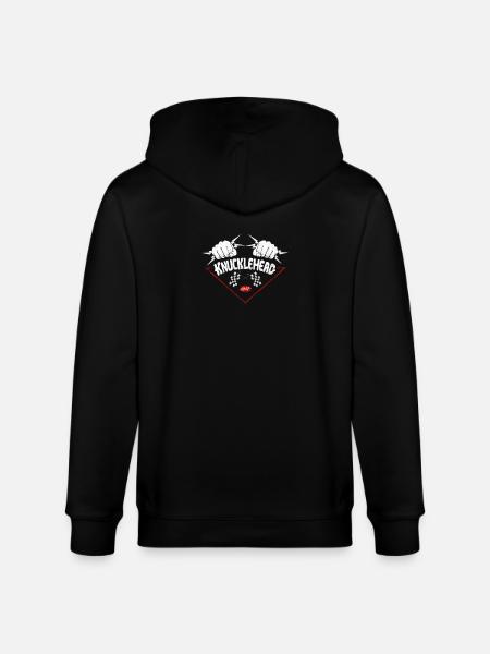 Knucklehead 1947 - Stanley/Stella Unisex Bio-Kapuzenjacke CULTIVATOR - Schwarz