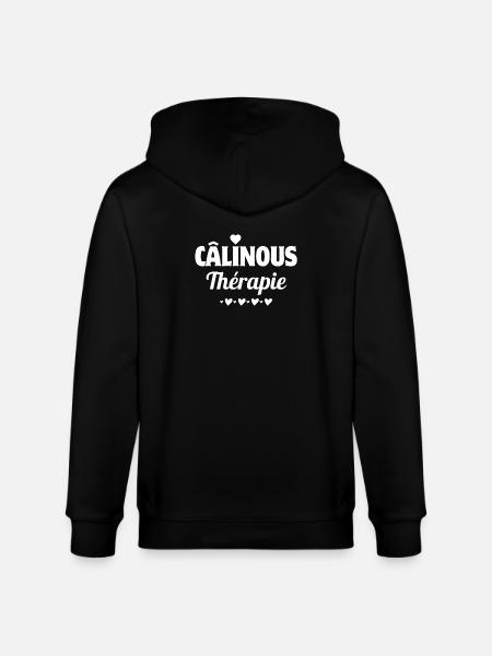 amoureux, couple, amoureuse - Veste à capuche bio CULTIVATOR Stanley/Stella Unisexe - noir