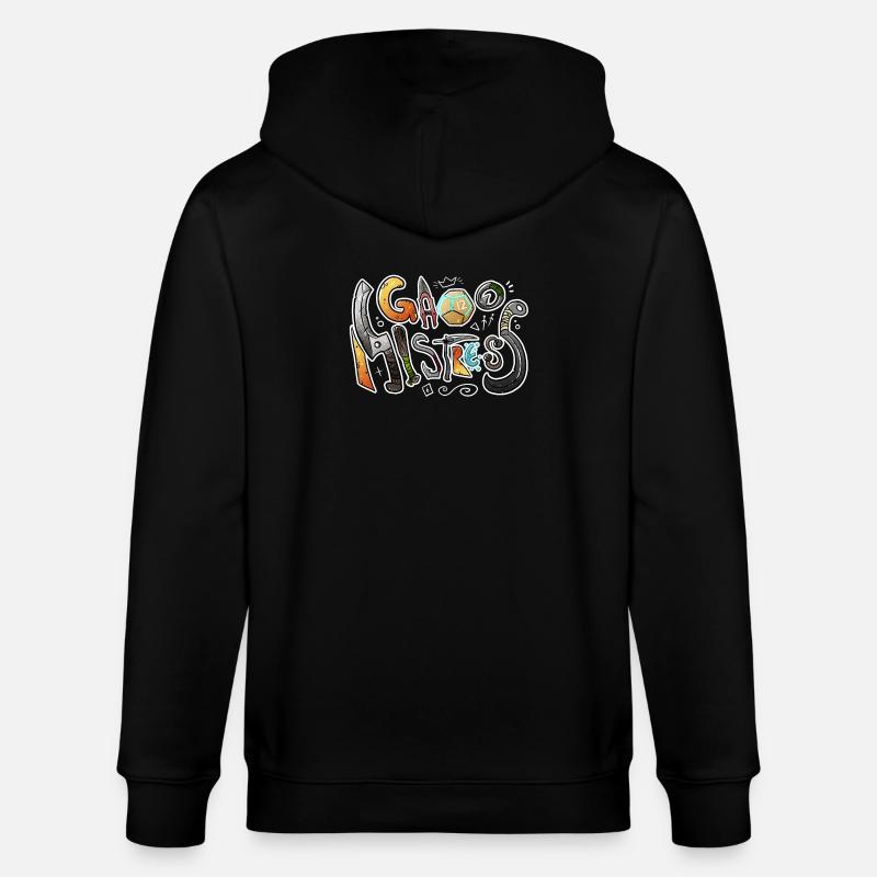 Game Mistress - Stanley/Stella Unisex Bio-Kapuzenjacke CULTIVATOR  - Schwarz