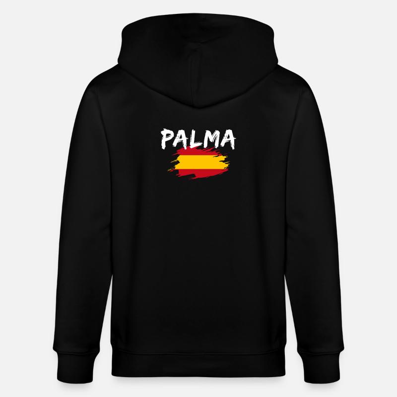 Palma Spanien - Stanley/Stella Unisex Bio-Kapuzenjacke CULTIVATOR - Schwarz