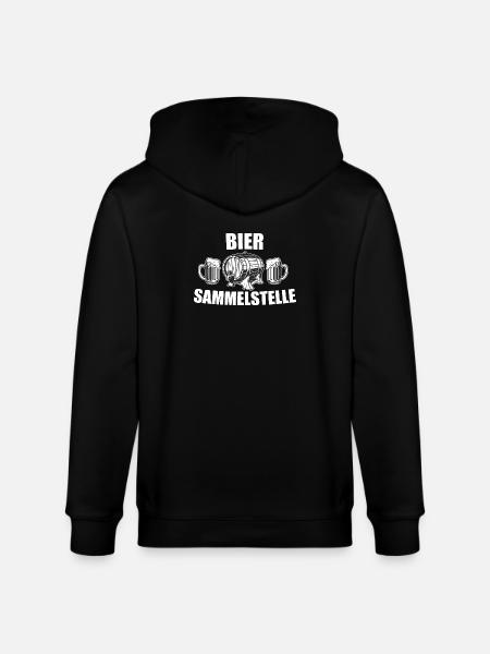 Biersammelstelle - Stanley/Stella Unisex Bio-Kapuzenjacke CULTIVATOR  - Schwarz