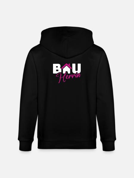 Logo style constructeur - Veste à capuche bio CULTIVATOR Stanley/Stella Unisexe - noir