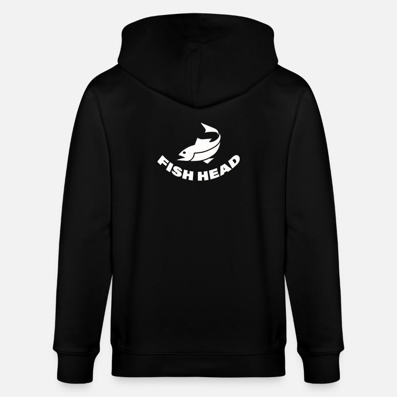 FISH HEAD - Stanley/Stella Unisex Bio-Kapuzenjacke CULTIVATOR  - Schwarz