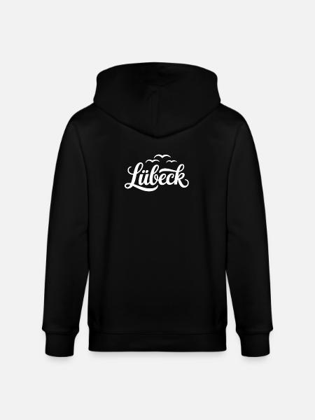 Lübeck Möwen Hansestadt Lübeck - Stanley/Stella Unisex Bio-Kapuzenjacke CULTIVATOR - Schwarz