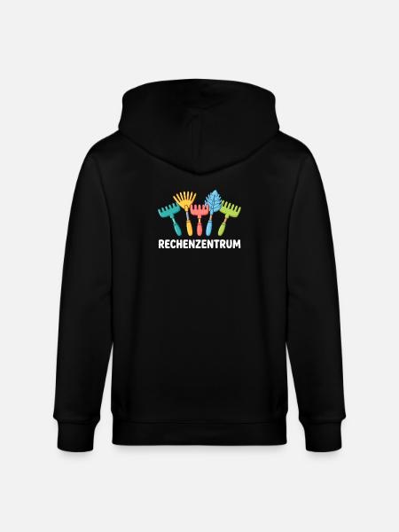 RECHENZENTRUM Gartenbau Gartenarbeiter - Stanley/Stella Unisex Bio-Kapuzenjacke CULTIVATOR - Schwarz