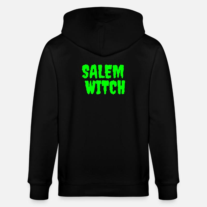 SalemWitch Halloween Design - Veste à capuche bio CULTIVATOR Stanley/Stella Unisexe - noir