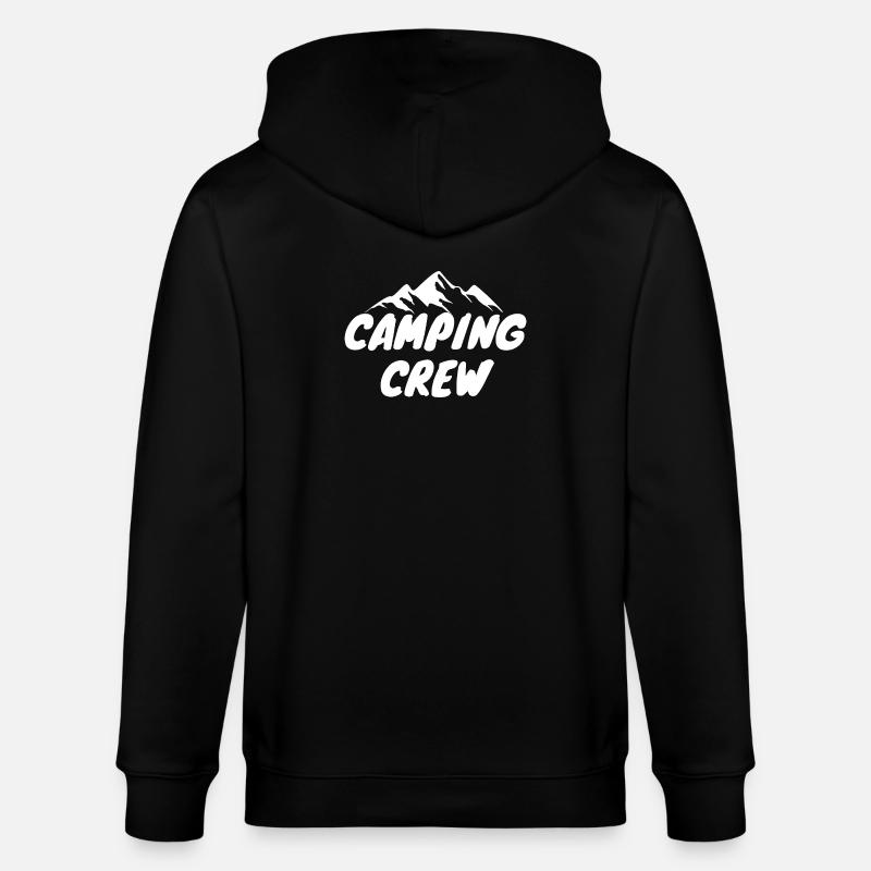 Équipe de camping - Veste à capuche bio CULTIVATOR Stanley/Stella Unisexe - noir
