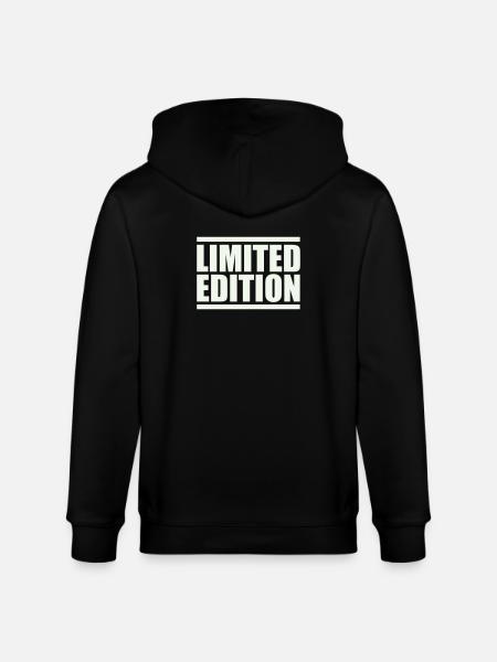 Édition limitée en majuscules - Veste à capuche bio CULTIVATOR Stanley/Stella Unisexe - noir