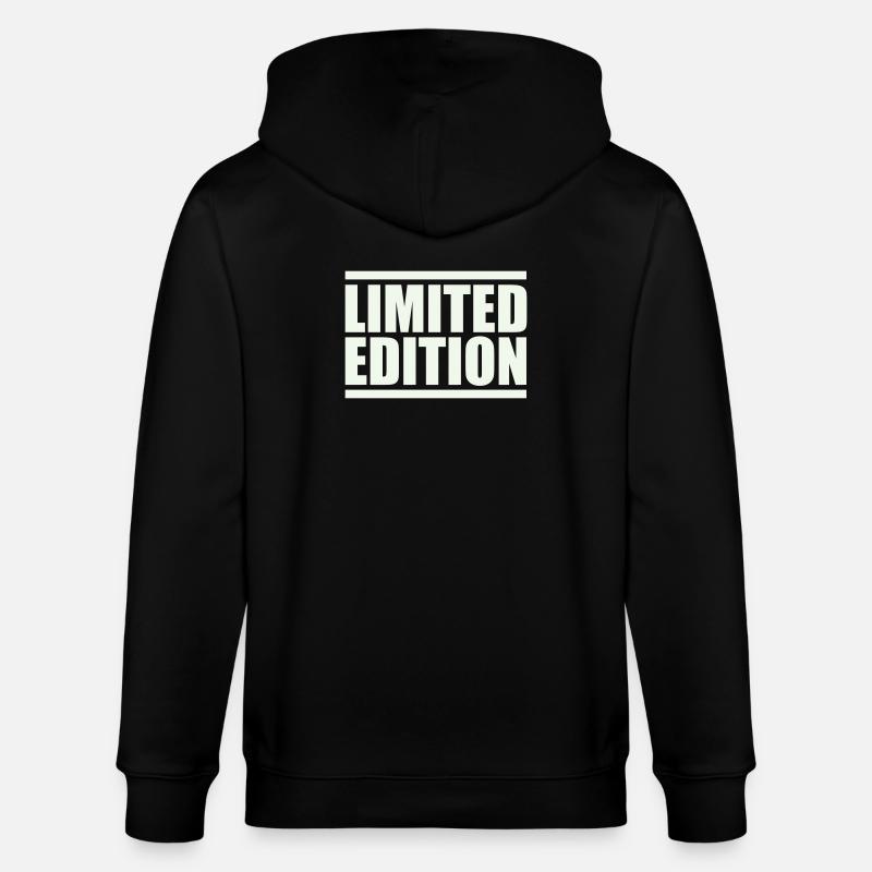 Édition limitée en majuscules - Veste à capuche bio CULTIVATOR Stanley/Stella Unisexe - noir