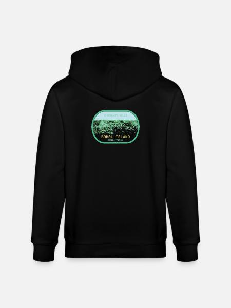Chocolate Hills i Bohol, Filippinerna - Ekologisk luvjacka CULTIVATOR unisex från Stanley/Stella - svart