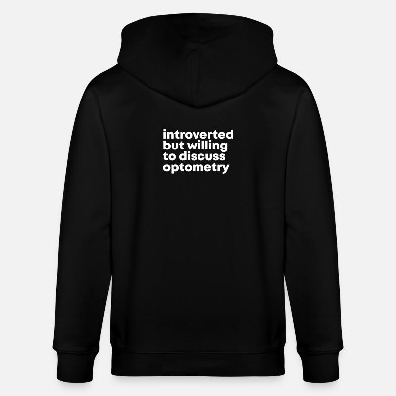 Optométrie - Veste à capuche bio CULTIVATOR Stanley/Stella Unisexe - noir