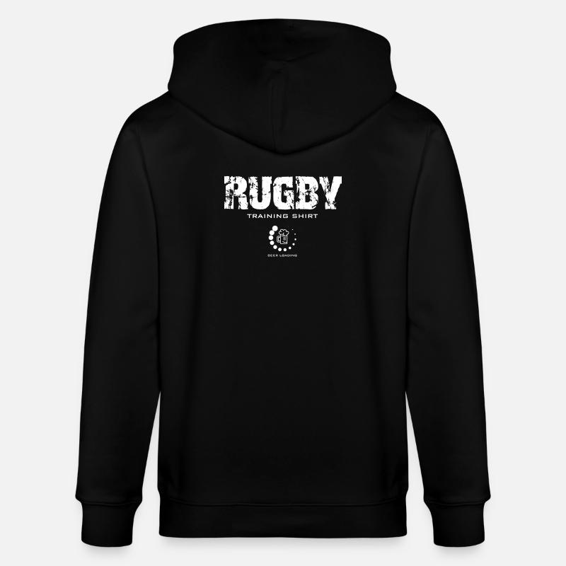 MarPlo_Beer_Loading_2_White - Stanley/Stella Unisex Bio-Kapuzenjacke CULTIVATOR  - Schwarz