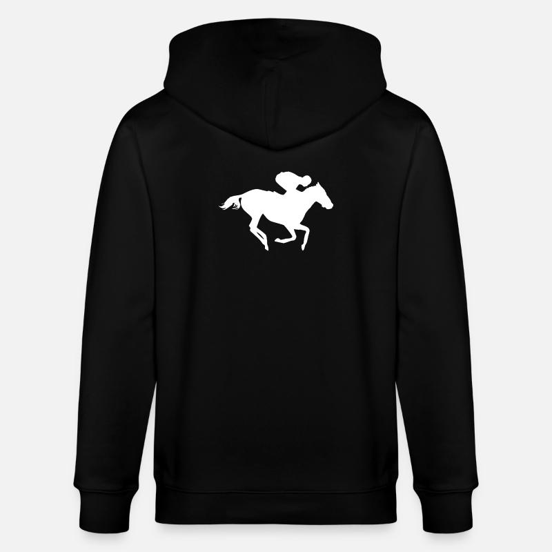 Chevaucher - Veste à capuche bio CULTIVATOR Stanley/Stella Unisexe - noir