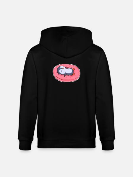 Pinguin - Stanley/Stella Unisex Bio-Kapuzenjacke CULTIVATOR  - Schwarz