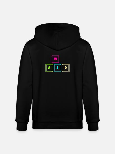 Gaming Computer Gamer Gaming Gamer - Stanley/Stella CULTIVATOR  Unisex Organic Hooded Jacket - black
