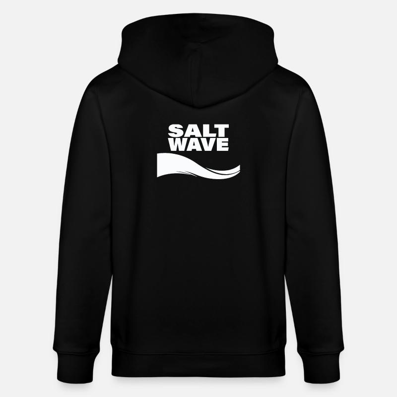SALT WAVE - Stanley/Stella Unisex Bio-Kapuzenjacke CULTIVATOR - Schwarz