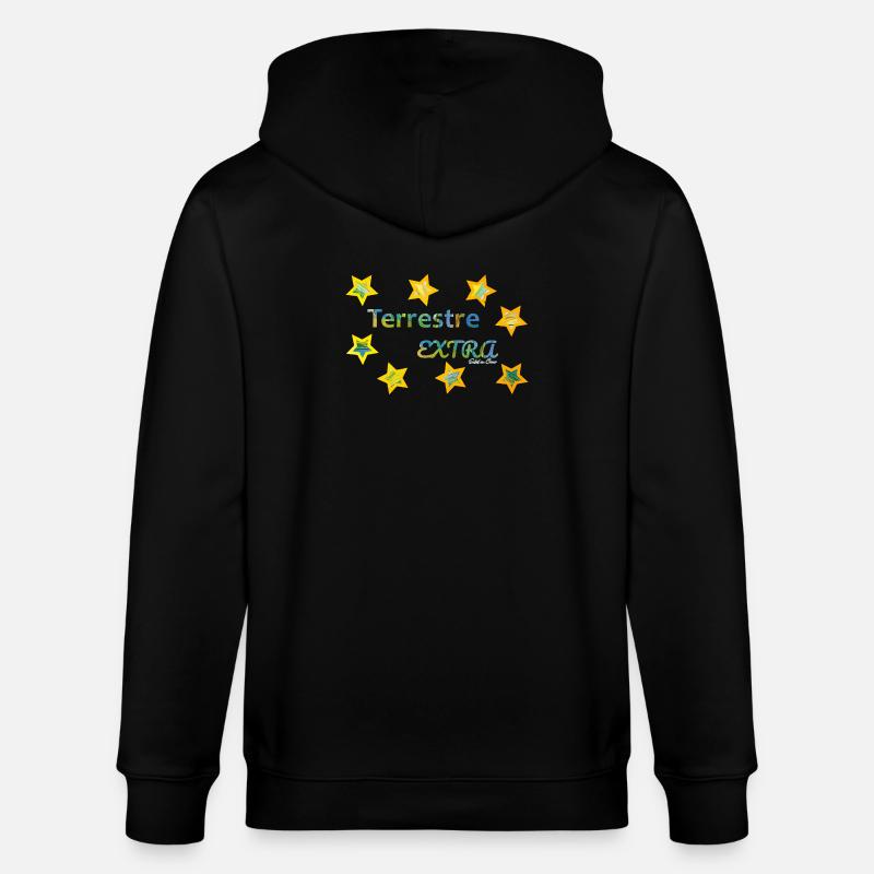 Terrestre Extra - Veste à capuche bio CULTIVATOR Stanley/Stella Unisexe - noir