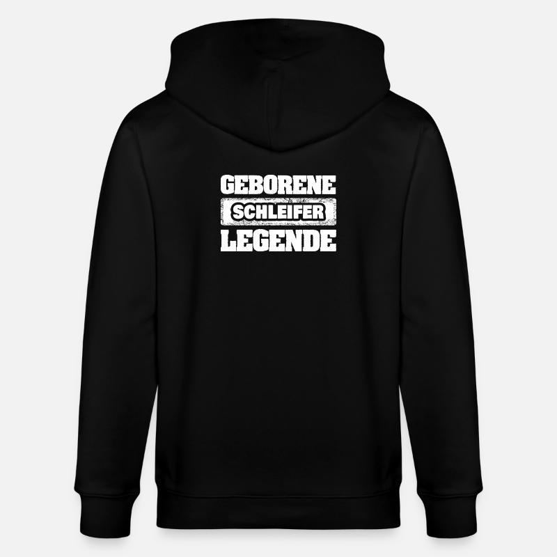 Schleifer - Stanley/Stella Unisex Bio-Kapuzenjacke CULTIVATOR  - Schwarz