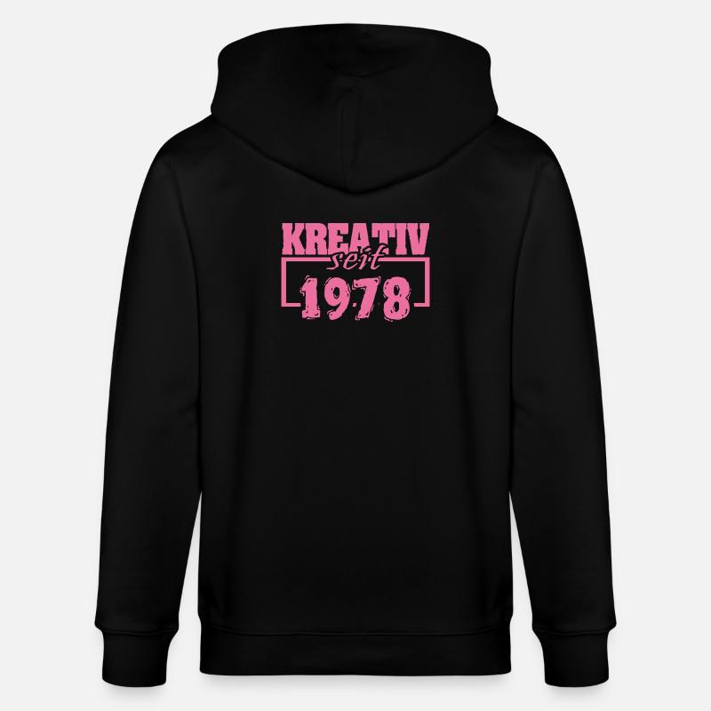 Peintre 1978 - Veste à capuche bio CULTIVATOR Stanley/Stella Unisexe - noir
