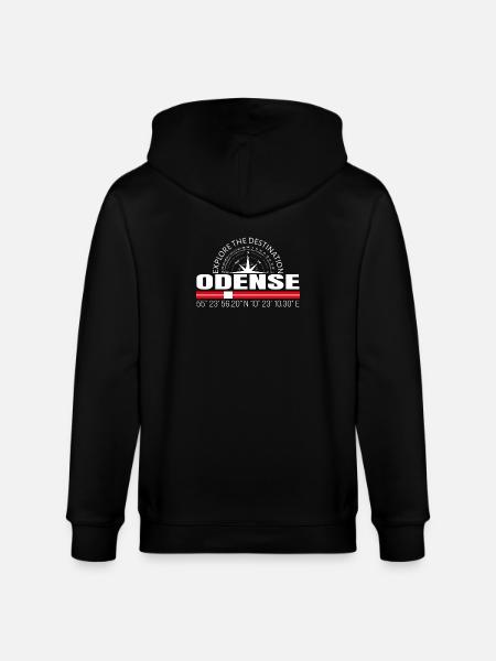 Odense - Stanley/Stella Unisex Bio-Kapuzenjacke CULTIVATOR  - Schwarz