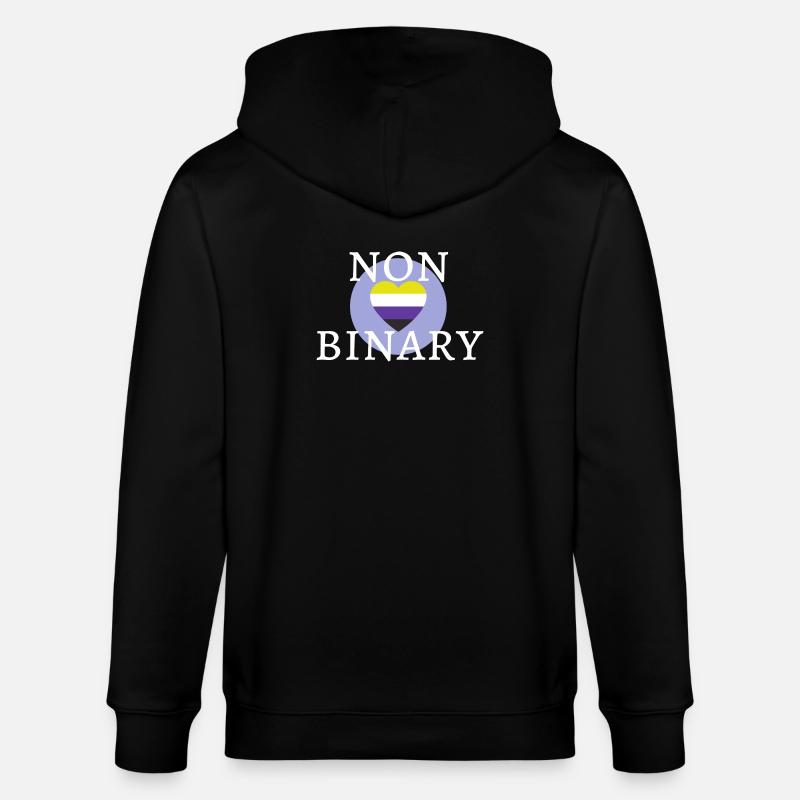 Geschlechtsneutral JA! - Stanley/Stella Unisex Bio-Kapuzenjacke CULTIVATOR - Schwarz