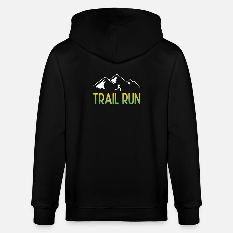 Trailrun - Stanley/Stella Unisex Bio-Kapuzenjacke CULTIVATOR - Schwarz