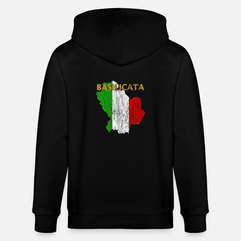 Basilicate - Veste à capuche bio CULTIVATOR Stanley/Stella Unisexe - noir
