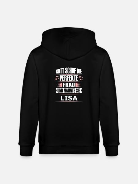 LISA - Stanley/Stella Unisex Bio-Kapuzenjacke CULTIVATOR  - Schwarz