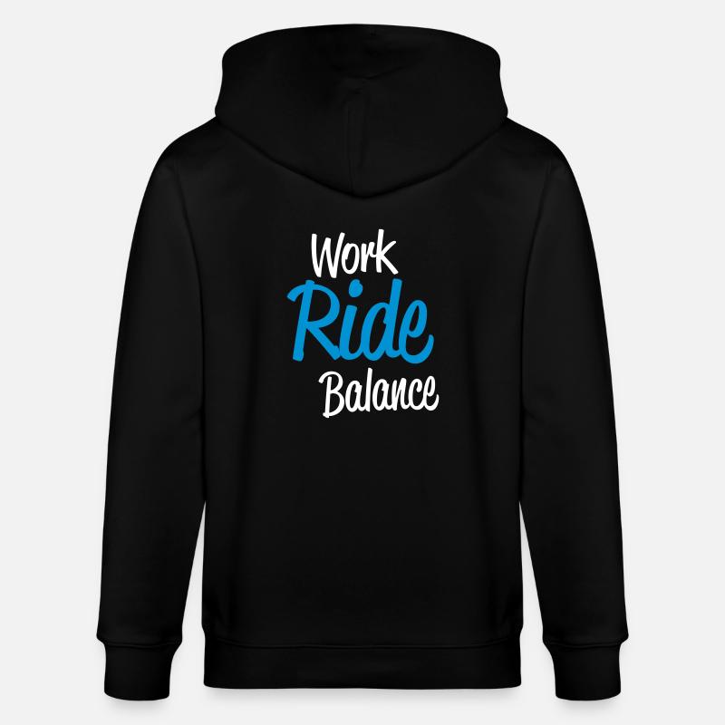workridew - Stanley/Stella Unisex Bio-Kapuzenjacke CULTIVATOR - Schwarz