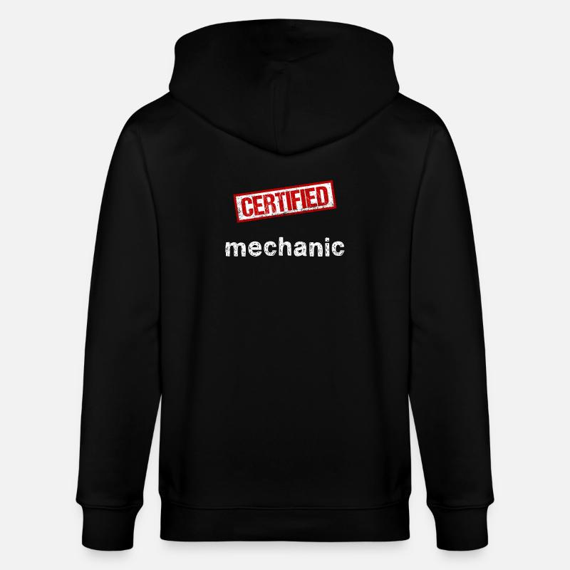 Mechaniker - Stanley/Stella Unisex Bio-Kapuzenjacke CULTIVATOR  - Schwarz