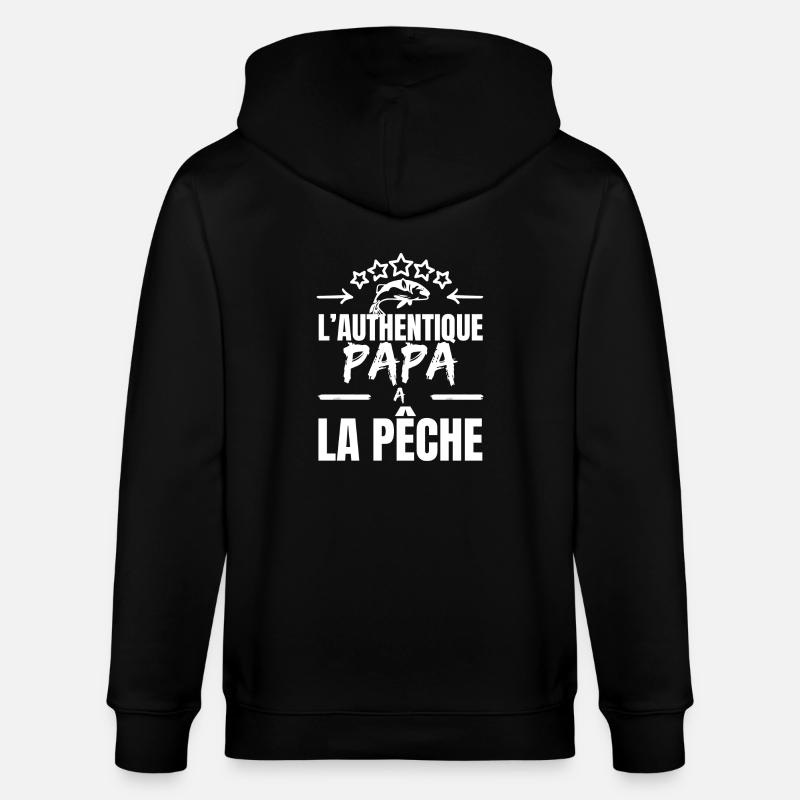 L'AUTHENTIQUE PAPA - Veste à capuche bio CULTIVATOR Stanley/Stella Unisexe - noir