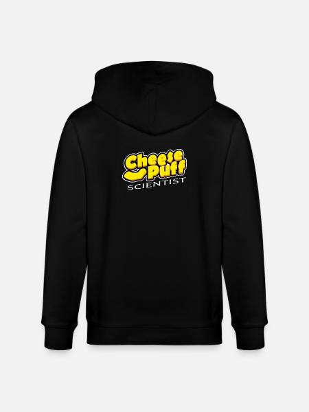 Scientiste Puff Fromage - Veste à capuche bio CULTIVATOR Stanley/Stella Unisexe - noir