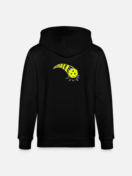 Pickleball funny pickleball player - Stanley/Stella CULTIVATOR  Unisex Organic Hooded Jacket - black